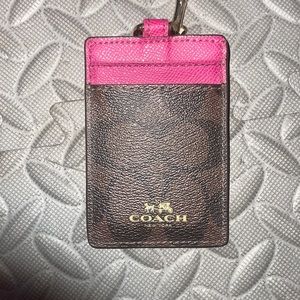 Coach lanyards for cards. Perfect for concerts